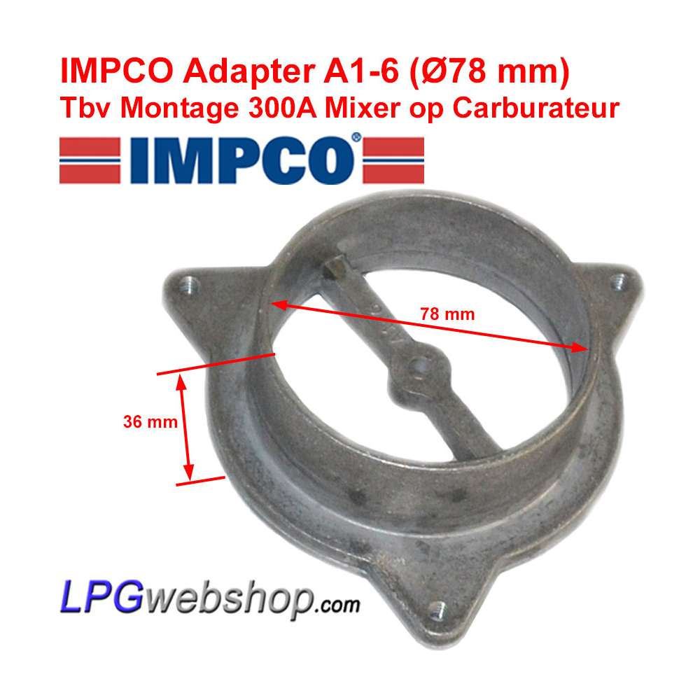 Compl. IMPCO LPG-Set met 300A Direct op Carb. + LPG-Ringtank tbv Onderbouw Compl. IMPCO LPG-Set met 300A Direct op Carb. + LPG-Ringtank tbv Onderbouw