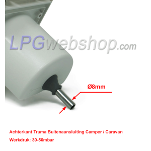 Attacco Truma Outdoor per Camper/Caravan per barbecue a gas o fornello a gas