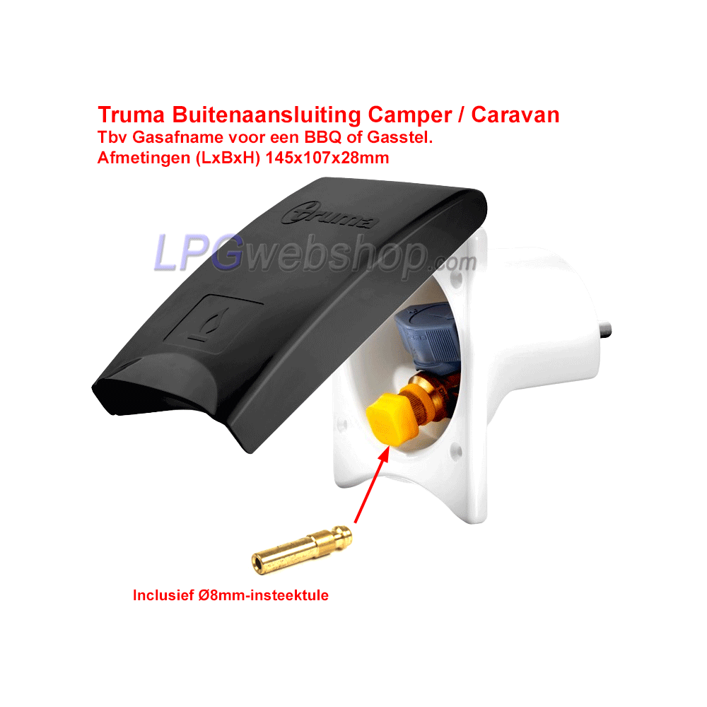 Truma Außenanschluss Camper / Caravan für Gasgrill oder Gasherd Truma Außenanschluss Camper / Caravan für Gasgrill oder Gasherd