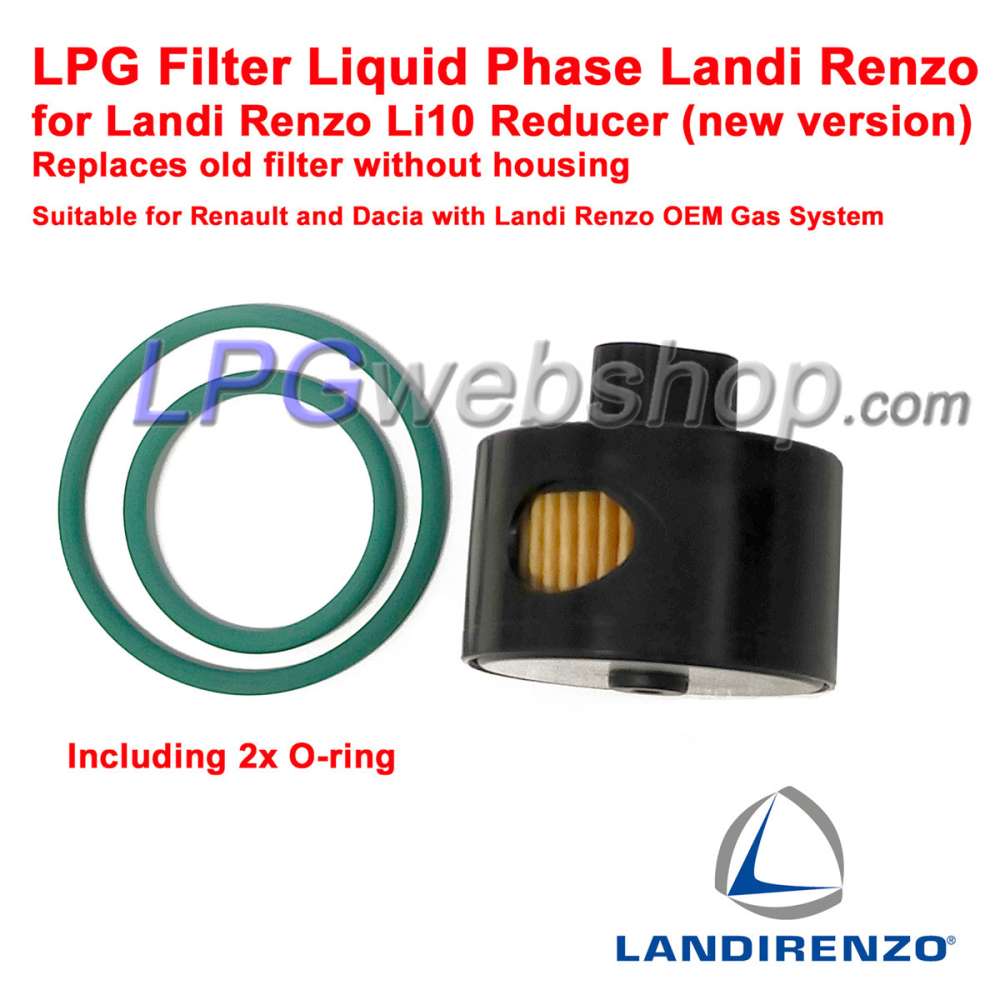 LPG Filter Liquid Phase - Valve on Landi Renzo Li10 Reducer (New Type) LPG Filter Liquid Phase - Valve on Landi Renzo Li10 Reducer (New Type)
