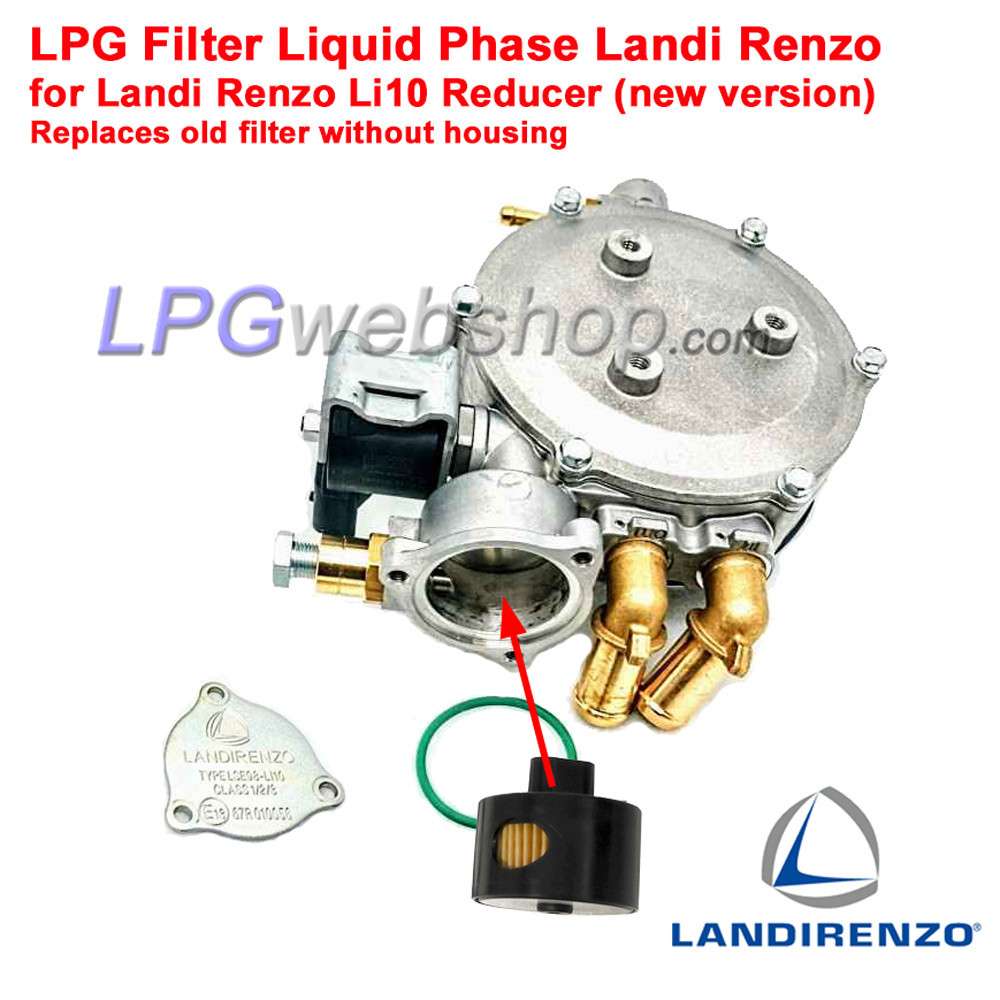 LPG Filter Liquid Phase - Valve on Landi Renzo Li10 Reducer (New Type) LPG Filter Liquid Phase - Valve on Landi Renzo Li10 Reducer (New Type)