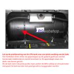 Kit de instalación de depósitos GLP - Material de montaje para depósitos cilíndricos Ø45cm 120L hasta 230L