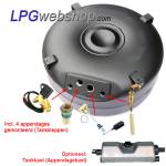 LPG-Tank Ringtank 122L (720x350) - GZWM 4-Gats incl. appendages