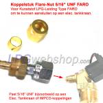 Coupling Flare-Nut 5/16" UNF for LPG FlexPipe FARO 8mm / Transfer Oil 1842