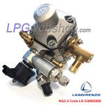 Regulador de pressão GNC Landi Renzo NG2-2 (536882000) com válvula de gás e Sensor de pressão integrados
