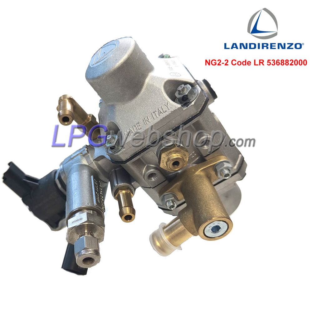 Regulador de pressão GNC Landi Renzo NG2-2 (536882000) com válvula de gás e Sensor de pressão integrados Regulador de pressão GNC Landi Renzo NG2-2 (536882000) com válvula de gás e Sensor de pressão integrados