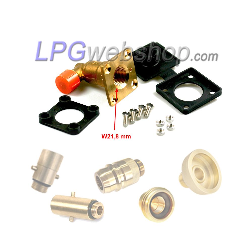 Kit de remplissage GPL pour bouteille de gaz (OPD) connexion SHELL avec point de remplissage W21,8 et tuyau flexible de 3 m Kit de remplissage GPL pour bouteille de gaz (OPD) connexion SHELL avec point de remplissage W21,8 et tuyau flexible de 3 m