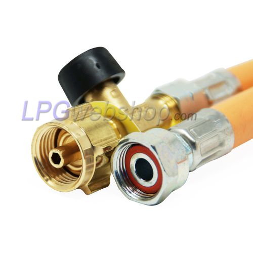 Truma High pressure gas hose 450mm G.12 x G.36 with Break Valve