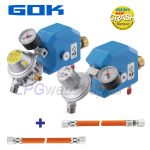 GOK Reducer Caramatic SafeDrive Plus 30 mbar 1.5 kg/h - G.8 EU-Shell x RVS10/8mm SV