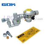 Regolatore di pressione GOK Caramatic DriveOne 30mbar 1,5kg/h - 105° Shell W21,8 x 1/14LH