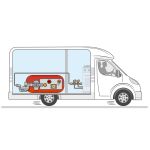 Regulador de pressão GOK Caramatic DriveOne 30mbar 1,5kg/h - 105° Shell W21,8 x 1/14LH