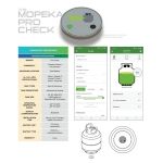 Mopeka Pro Check gas cylinder Bluetooth level sensor with magnet