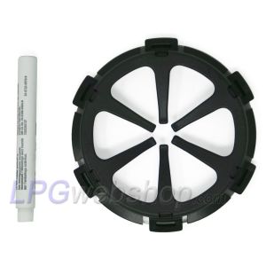 Cadre adhésif incurvé MOPEKA pour capteurs PRO sous bouteilles de gaz en aluminium