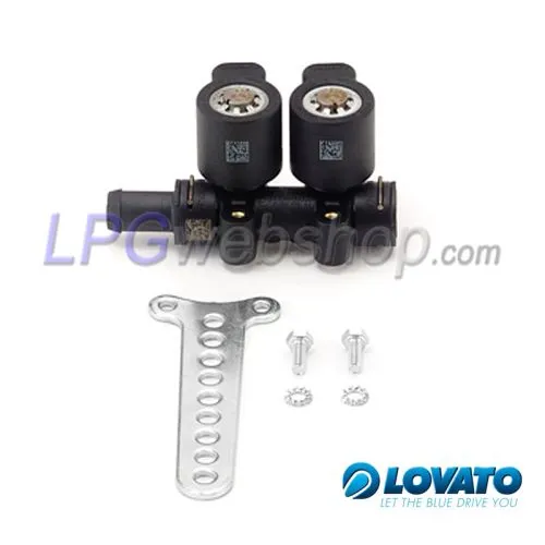 Lovato Injector Rail (LPG/CNG) 2 Cylinder JLP2 KP Easy Fast