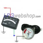 Indicador LED de GLP 9 LEDs Livello Indicador de conteúdo com interruptor incluindo sensor de tanque de 4 furos