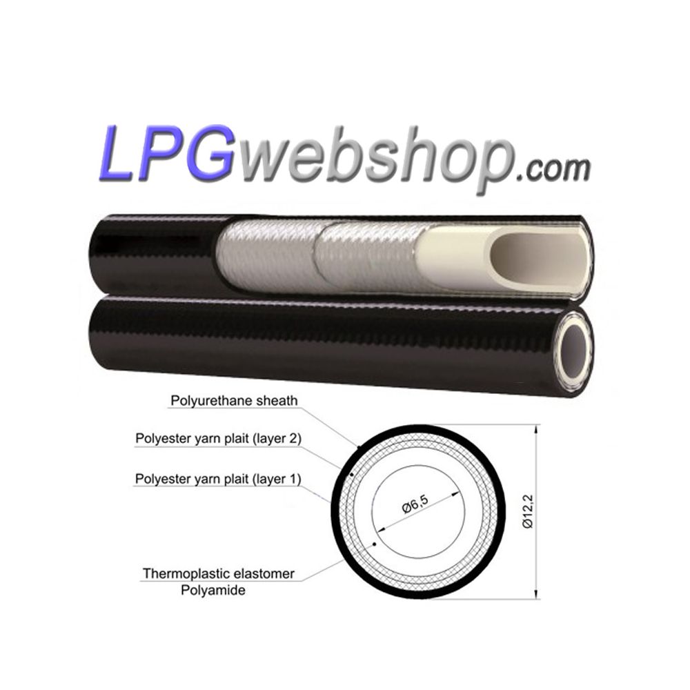 Juego de regulador de presión GOK EN61-DS para 1 depósito de gas de vapor con conexión de compresión de 8 mm o grifo depósito UN Juego de regulador de presión GOK EN61-DS para 1 depósito de gas de vapor con conexión de compresión de 8 mm o grifo depósito UN