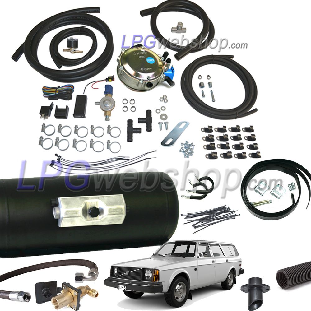 Kit de conversion d'installation GPL pour Volvo 240 Estate 2.0 / 2.3 Carburateur Stromberg Kit de conversion d'installation GPL pour Volvo 240 Estate 2.0 / 2.3 Carburateur Stromberg