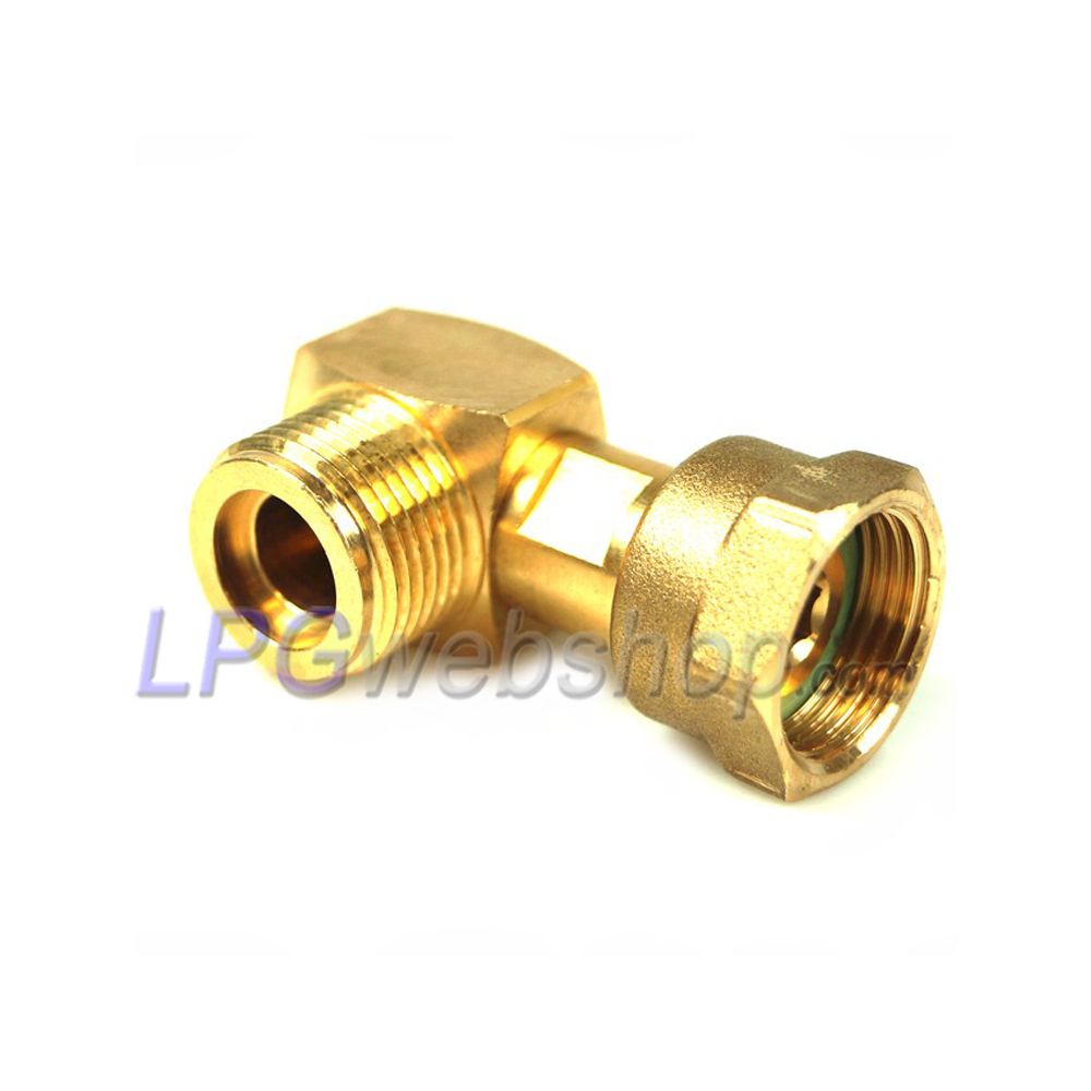 Raccord coudé à 90° avec connexion AG M20x1,5 mâle x M20x1,5 ÜM femelle Raccord coudé à 90° avec connexion AG M20x1,5 mâle x M20x1,5 ÜM femelle