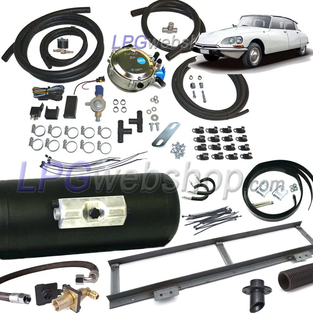 Kit de instalação de GLP para Citroen DS com Carburador Weber 70mm Kit de instalação de GLP para Citroen DS com Carburador Weber 70mm