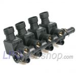 Rail 4 Injecteurs GPL Lovato type JLP4 EP - 4 cylindres