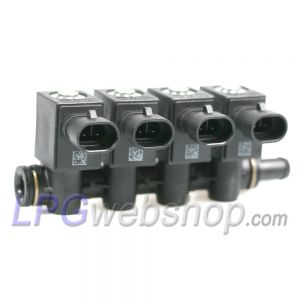 Lovato LPG-Einspritzschiene Typ JLP4 EP - 4 Zylinder