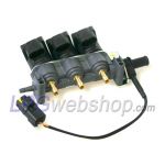 Tartarini LPG Injector Rail 3 Cyl Tipo EVO 08G - Incl. Sensor de Temperatura