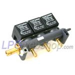 Rail iniettore Tartarini GPL 3 cilindri tipo EVO 08G - Senza sensore di temperatura