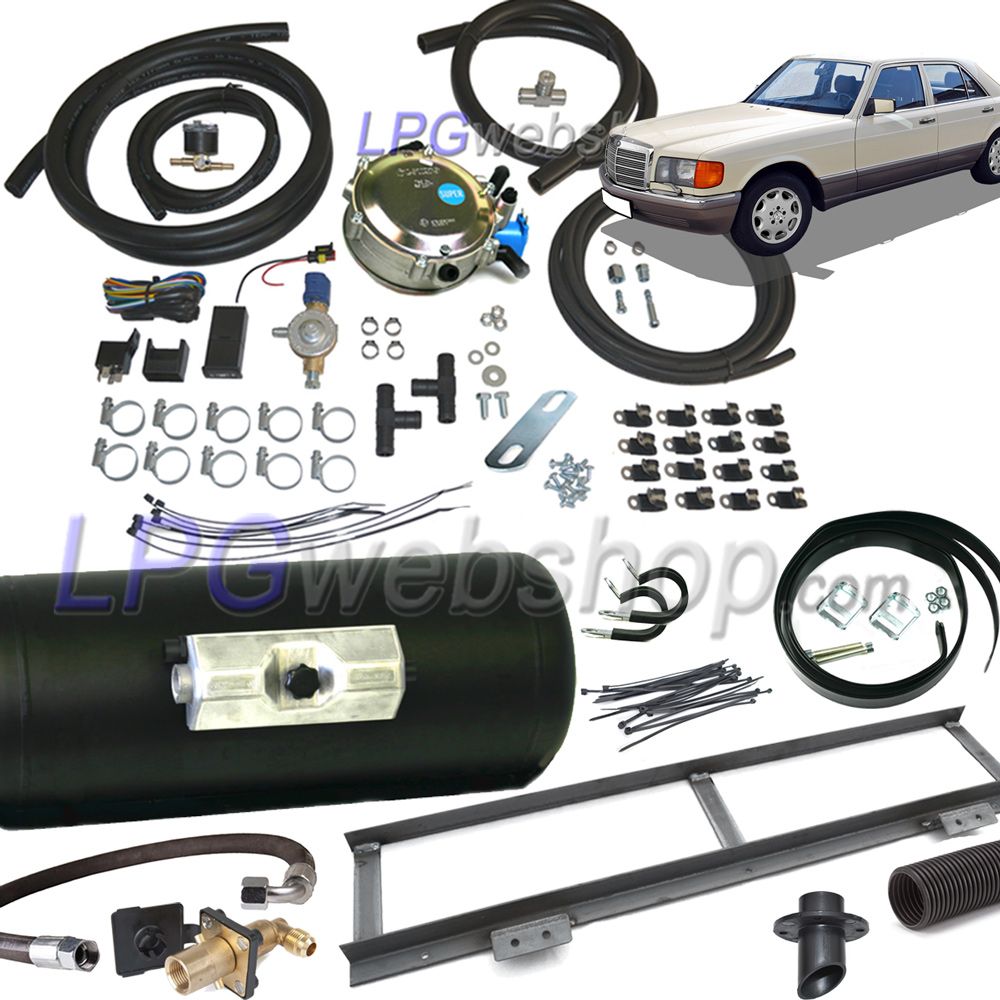 Kit de conversion d'installation GPL pour Mercedes Benz 280 S (W126) avec carburateur 4A1 Kit de conversion d'installation GPL pour Mercedes Benz 280 S (W126) avec carburateur 4A1