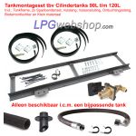 Kit de conversión de instalación de GLP para Mercedes Benz 280 S (W126) con carburador 4A1