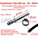 Conjunto de expansão para tanque de cilindro de GLP de 200L completo com tubo para Dodge Ram Pick up