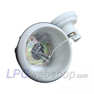 Plastic housing Filling Pot Bayonet WHITE - For LPG Filling Connection