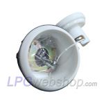 Plastic housing Filling Pot Bayonet WHITE - For LPG Filling Connection