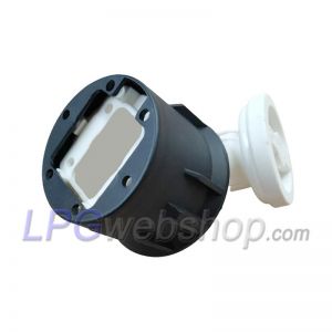Plastic housing Filling Pot Bayonet WHITE - For LPG Filling Connection