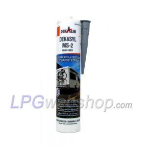 Selante adesivo polimérico Dekalin Dekasyl MS-2 290 ml - Preto