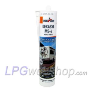Mastic adhésif polymère Dekalin Dekasyl MS-2 290 ml - Blanc