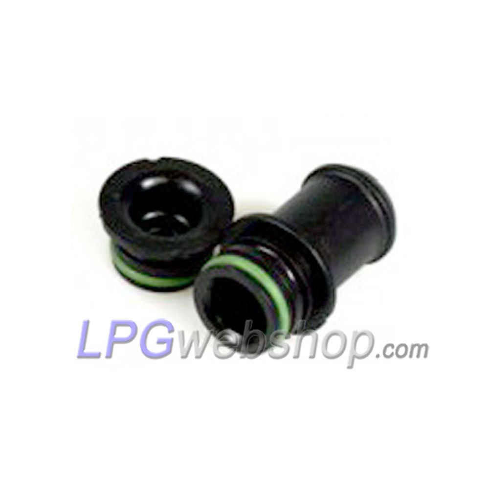 Raccordo + spina per rail iniettori AEB I-PLUS / VGI / Landi Renzo EVO-P Versione in plastica. Raccordo + spina per rail iniettori AEB I-PLUS / VGI / Landi Renzo EVO-P Versione in plastica.