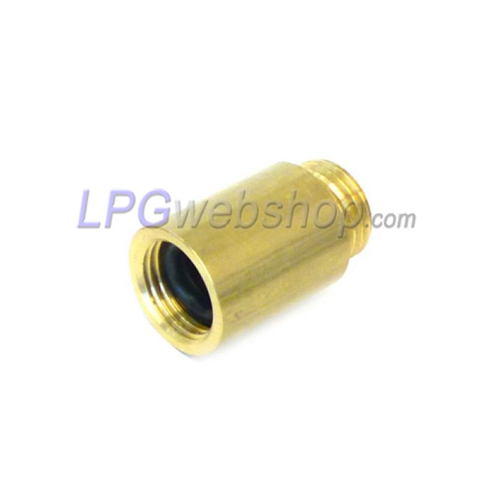 Adaptateur GPL M16x1,5 interne x M16x1,5 externe - longueur 25 mm Adaptateur GPL M16x1,5 interne x M16x1,5 externe - longueur 25 mm
