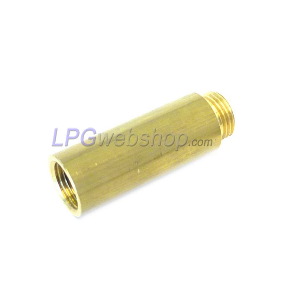 LPG Adapter M16x1.5 Internal x M16x1.5 External - length 50mm LPG Adapter M16x1.5 Internal x M16x1.5 External - length 50mm