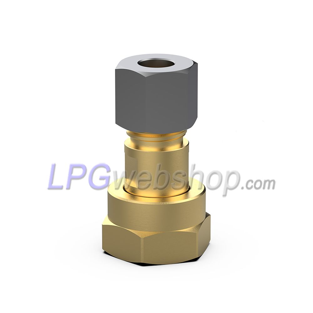 Acoplamiento M20 x 8 mm para entrada de regulador de presión M20 Acoplamiento M20 x 8 mm para entrada de regulador de presión M20