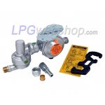 Détendeur de pression GOK Caramatic DriveOne CS 50 mbar 1,5 kg/h - position horizontale