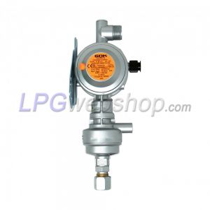 Détendeur de pression GOK Caramatic DriveOne CS 50 mbar 1,5 kg/h - position verticale