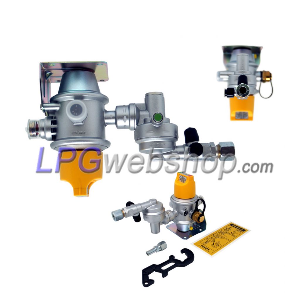 Détendeur de pression GOK Caramatic DriveTwo CS 50mbar 1,5 kg/h - Position horizontale M20x1,5 Détendeur de pression GOK Caramatic DriveTwo CS 50mbar 1,5 kg/h - Position horizontale M20x1,5