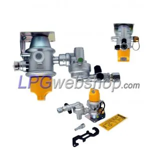 GOK Reducer Caramatic DriveTwo CS 30 mbar 1.5 kg/h - Horizontal position M20x1.5