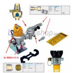 Détendeur de pression GOK Caramatic DriveTwo CS 30 mbar 1,5 kg/h - Position horizontale M20x1,5