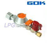 Regolatore di Pressione GOK EN61 - 50mbar 1kg/h - Shell Kombi.A W21,8 x RVS 8mm