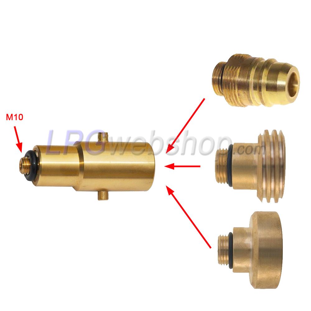 LPG-Tankadapter-Set M10 – 4x Tankanschlüsse für alle EU im schicken Etui LPG-Tankadapter-Set M10 – 4x Tankanschlüsse für alle EU im schicken Etui