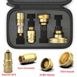 LPG-Tankadapter-Set M10 – 4x Tankanschlüsse für alle EU im schicken Etui