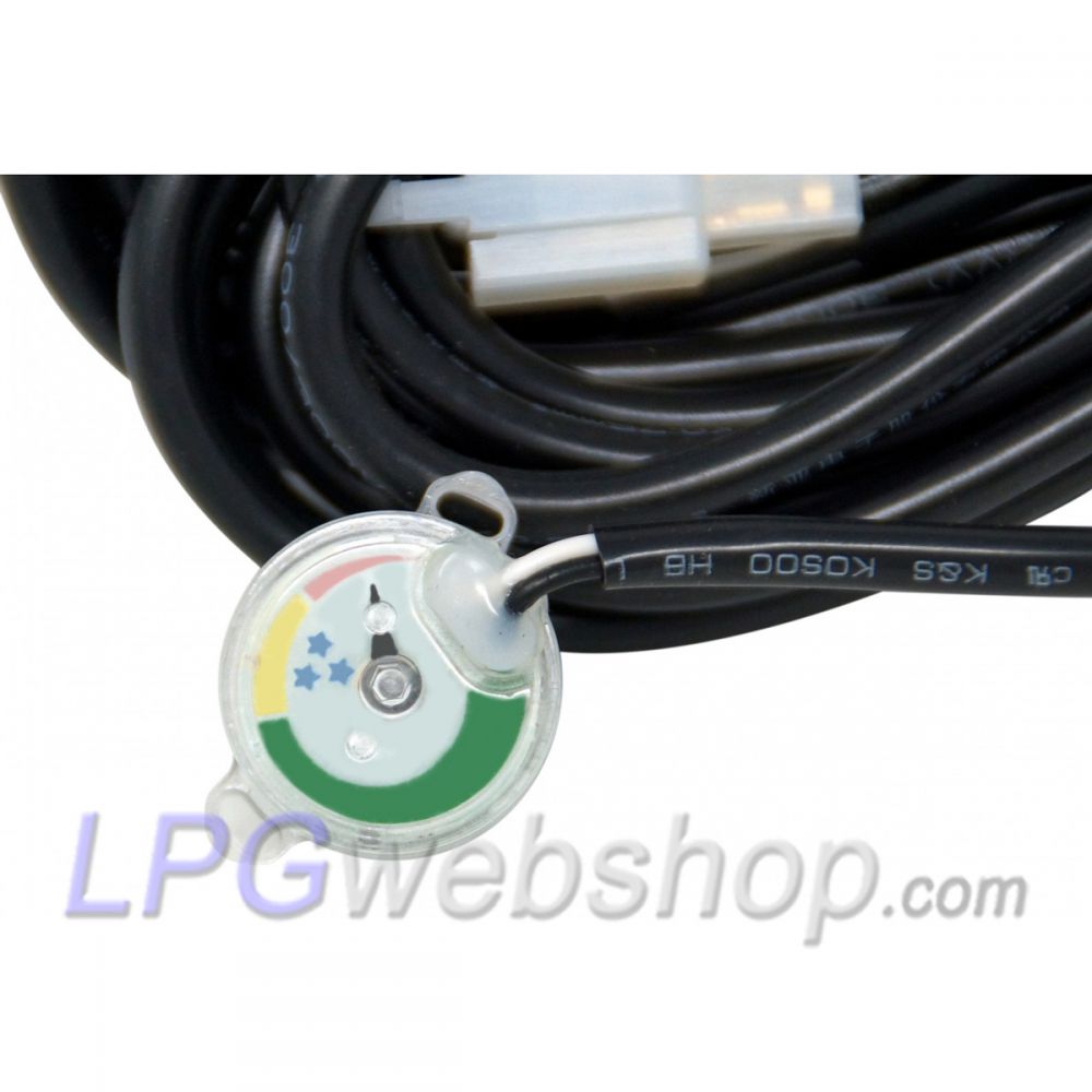 Capteur de niveau GPL 0-90 Ohm pour bouteilles de gaz Polyvanne, avec 6 mètres de câble inclus. Capteur de niveau GPL 0-90 Ohm pour bouteilles de gaz Polyvanne, avec 6 mètres de câble inclus.