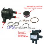 Conjunto de filtros Prins VSI GLP plástico com 2 saídas (180/80044/C)