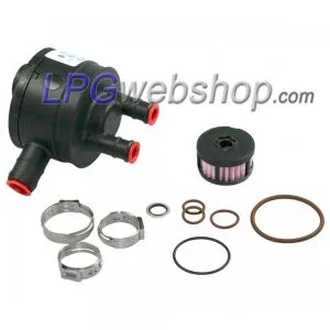 Prins VSI Replacement Kit LPG Filter Plastic 2 outlets (180/80044)